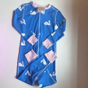 TBBC Non-footed Night Nights, Belmont Bunny, 2T, EEUC